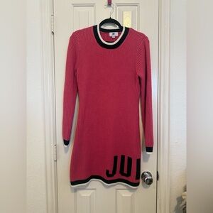Juicy Couture Pink Sweater Dress